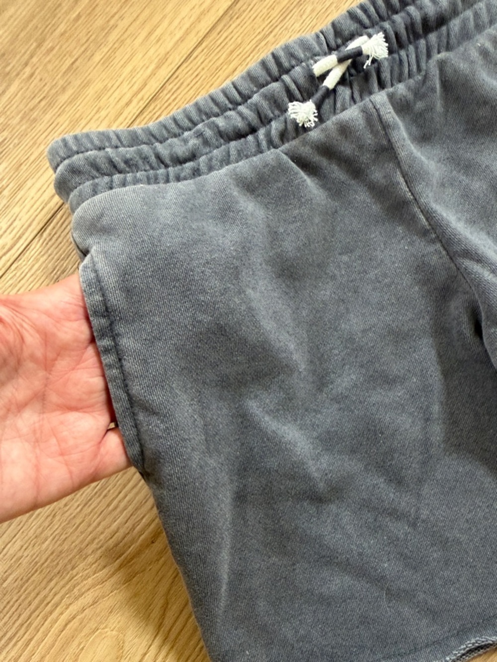 Grayson Threads Kids Gray Ribbed Sweatshirt - Picture 5 of 5